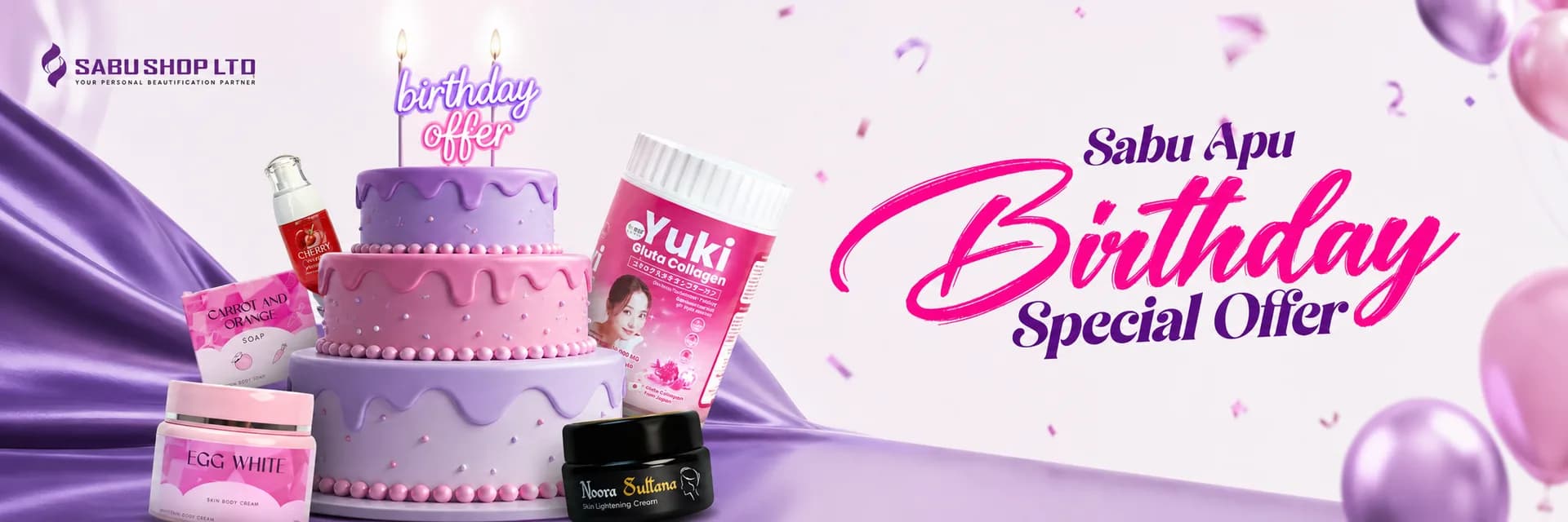 Sabu Shop Banner